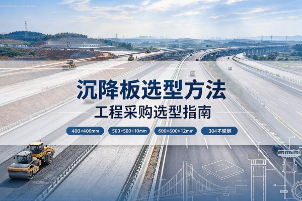 黄岩沉降板选择方法