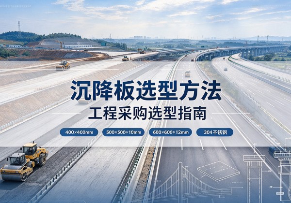 黄岩沉降板选择方法